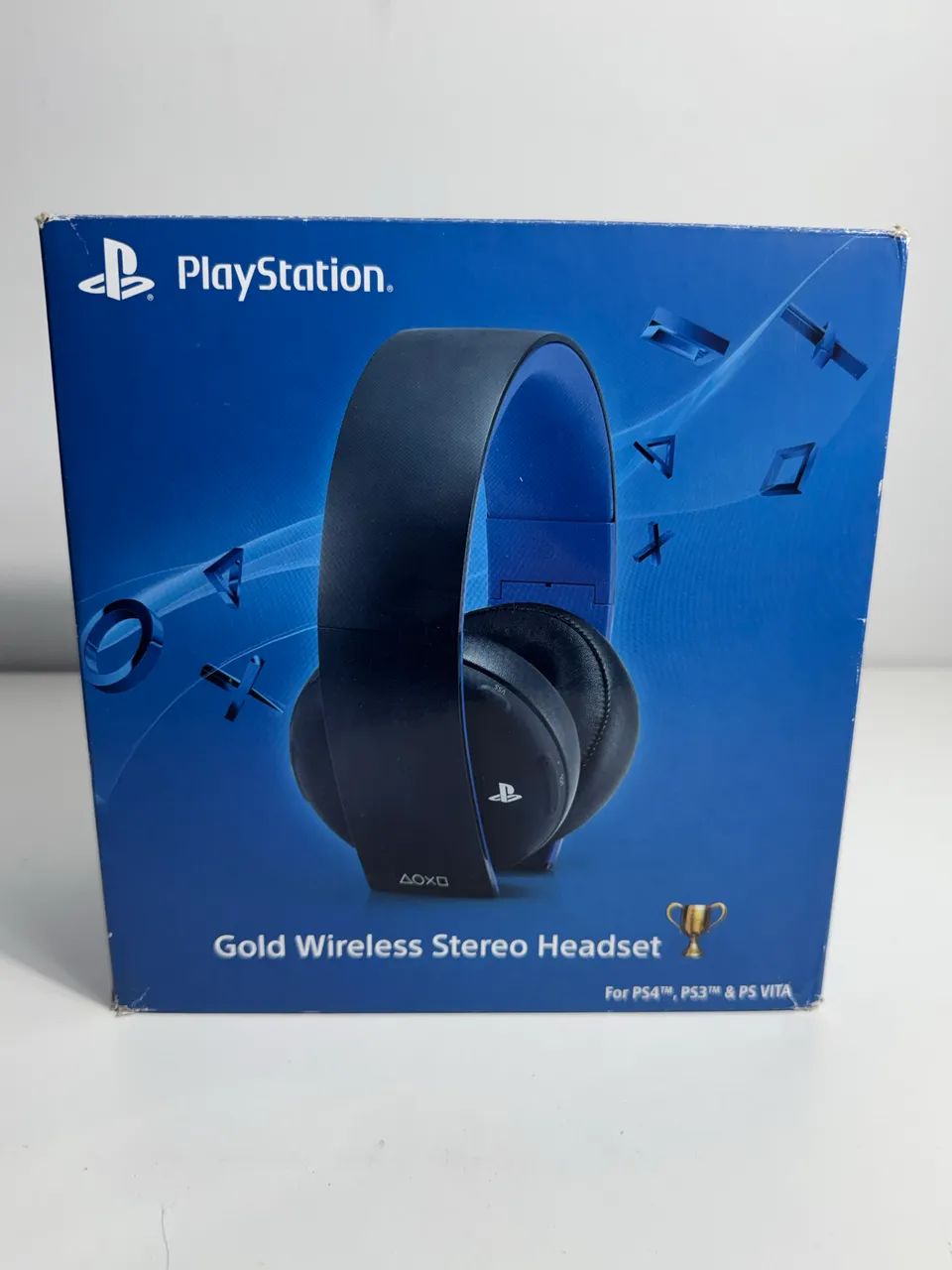 Gold Wireless Stereo Headset PlayStation 