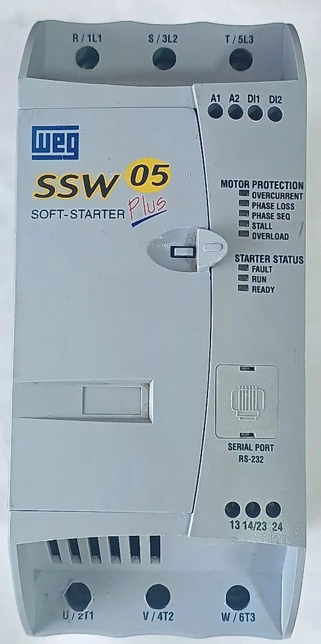 WEG SSW05 Plus Soft Starter, 85 A, 50 HP, 380 V / 25 HP, 220 V