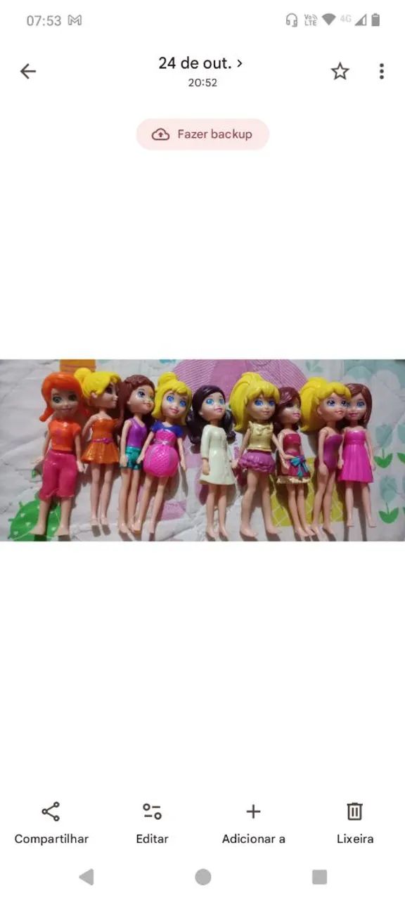 Kit 2 bonecas Polly 
