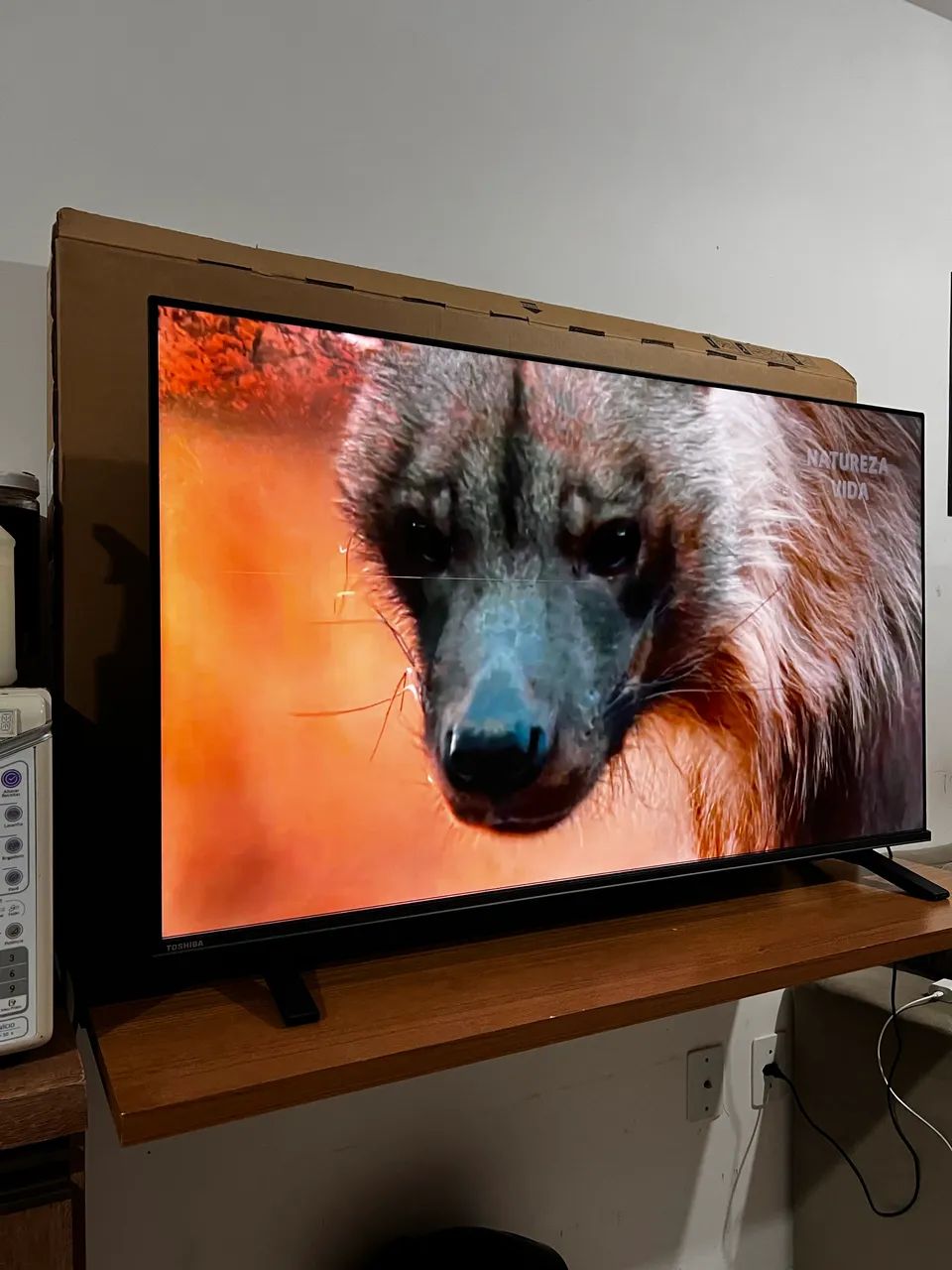 Vendo Smart tv 4k 50 polegadas novíssima - Foto 3