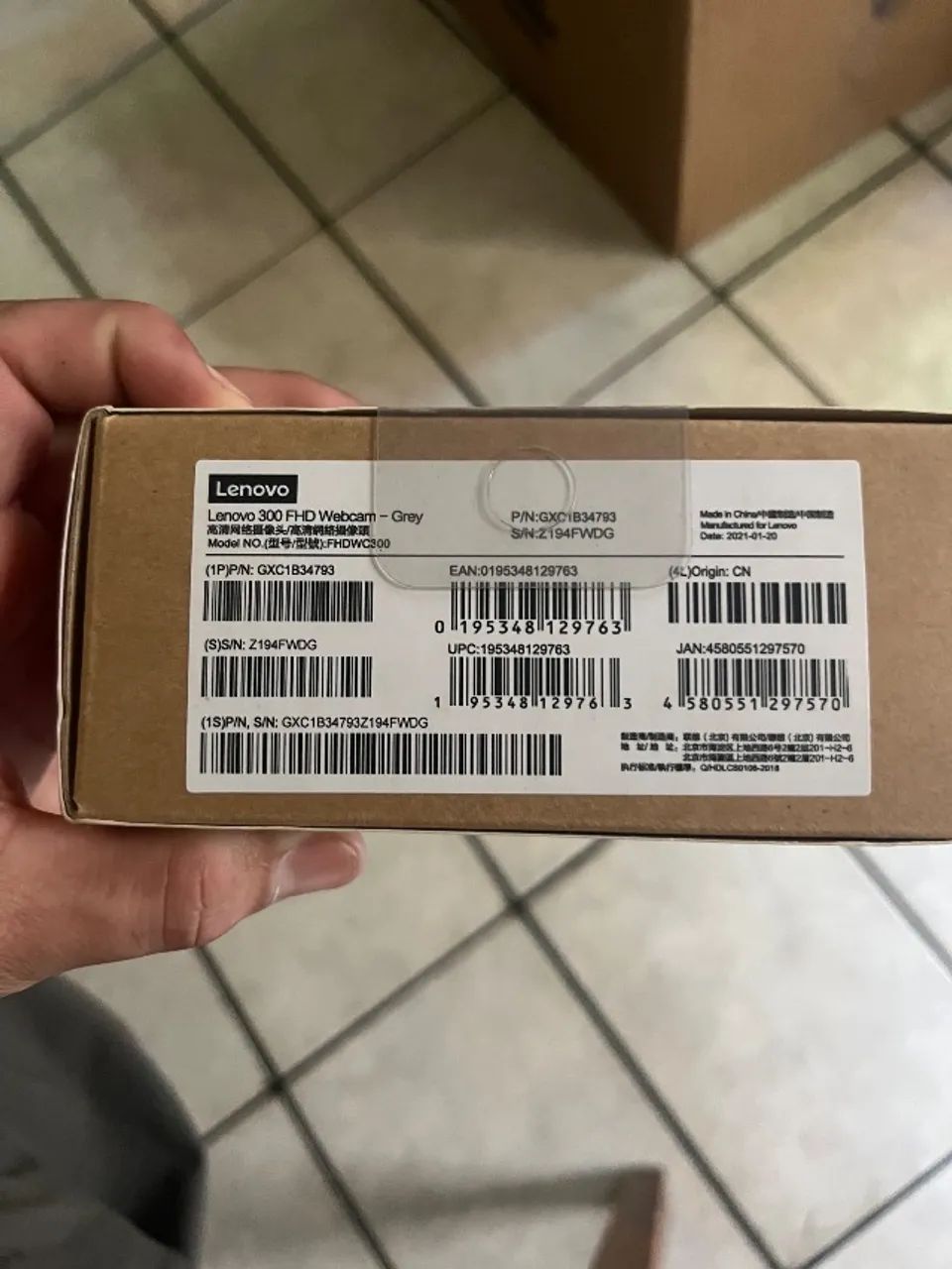 Webcam Lenovo 300 FHD - Foto 2