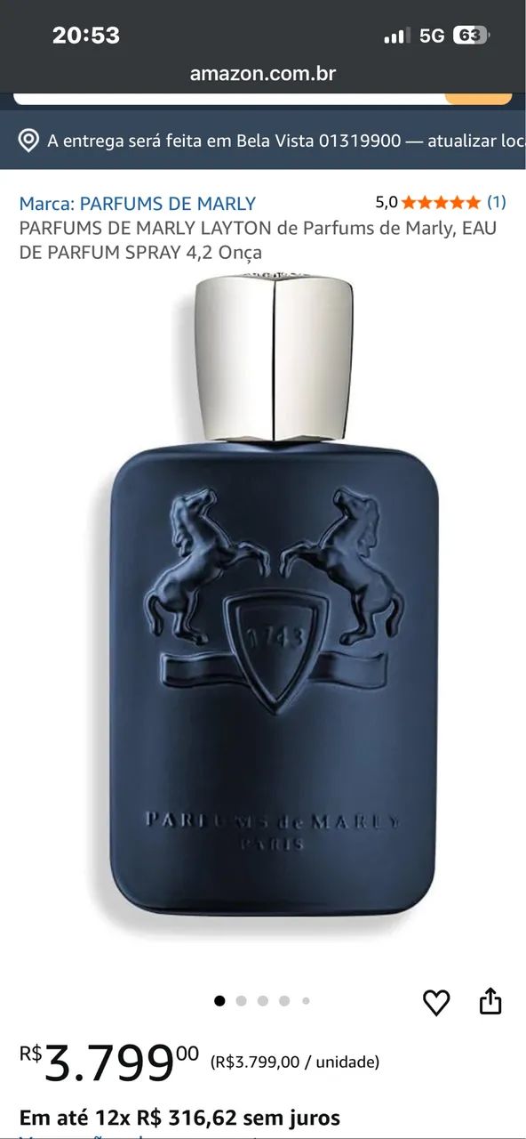 PARFUMS DE MARLY LAYTON EDP 125ML
