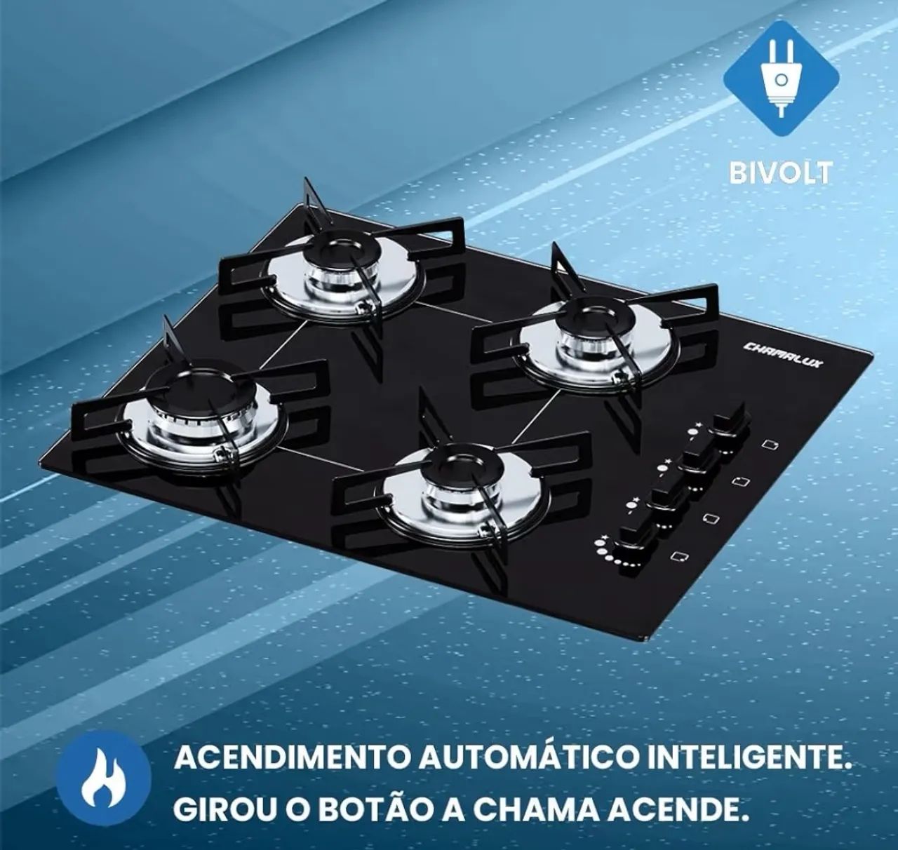 Cooktop chamalux automático  - Foto 2