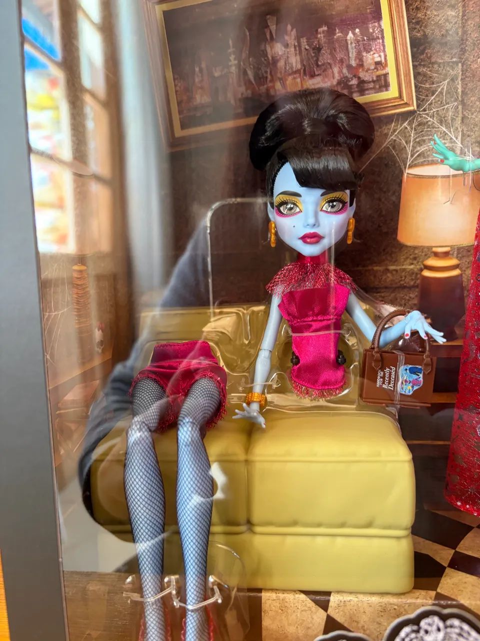 Boneca Monster high Skullector Beetlejuice lacrada  - Foto 5