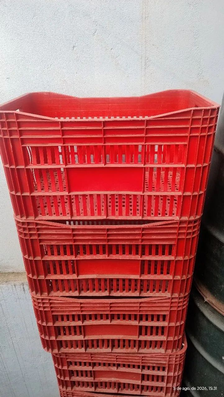 Venda cx plástica de mercado usada  - Foto 3