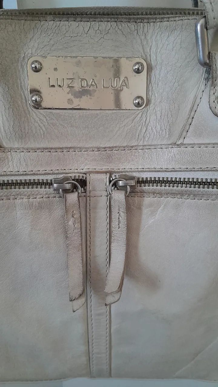 Bolsa couro Luz da Lua. - Foto 3