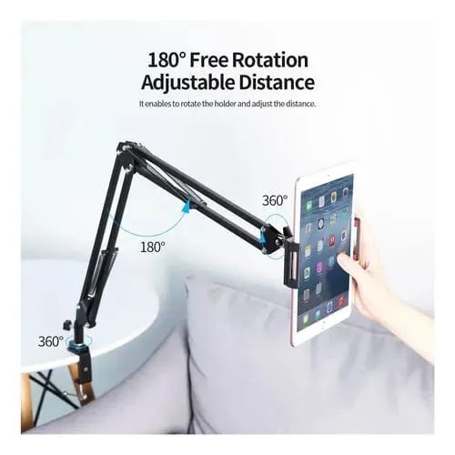 Braço Suporte Articulado Flexível de Mesa Celular Smartphone Multifun. *ENTREGA GRÁTIS* - Foto 4