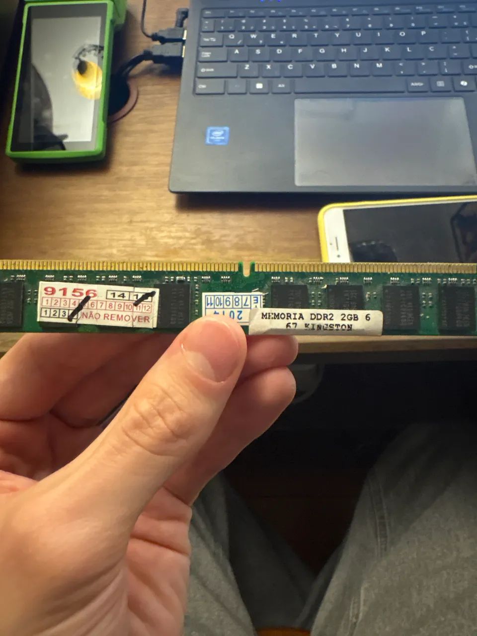 Memória ram ddr2 2gb
