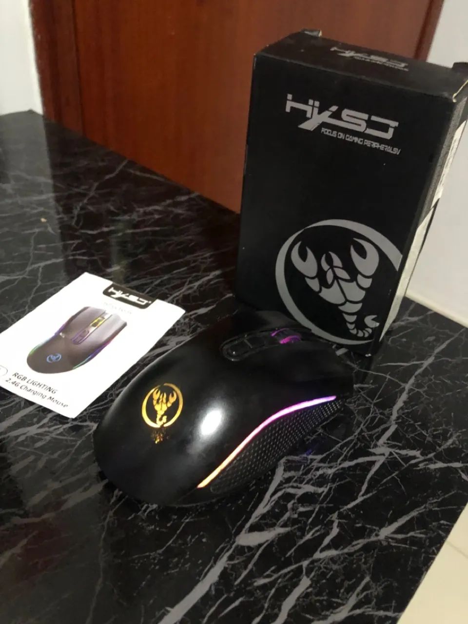 Mouse gamer sem fio  - Foto 3