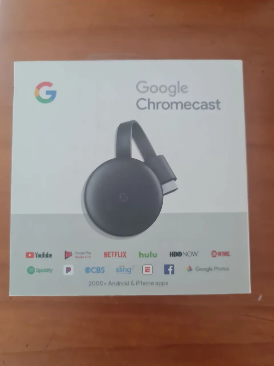 Chromecast Google 3 geração zero na caixa sem.uso  - Foto 4