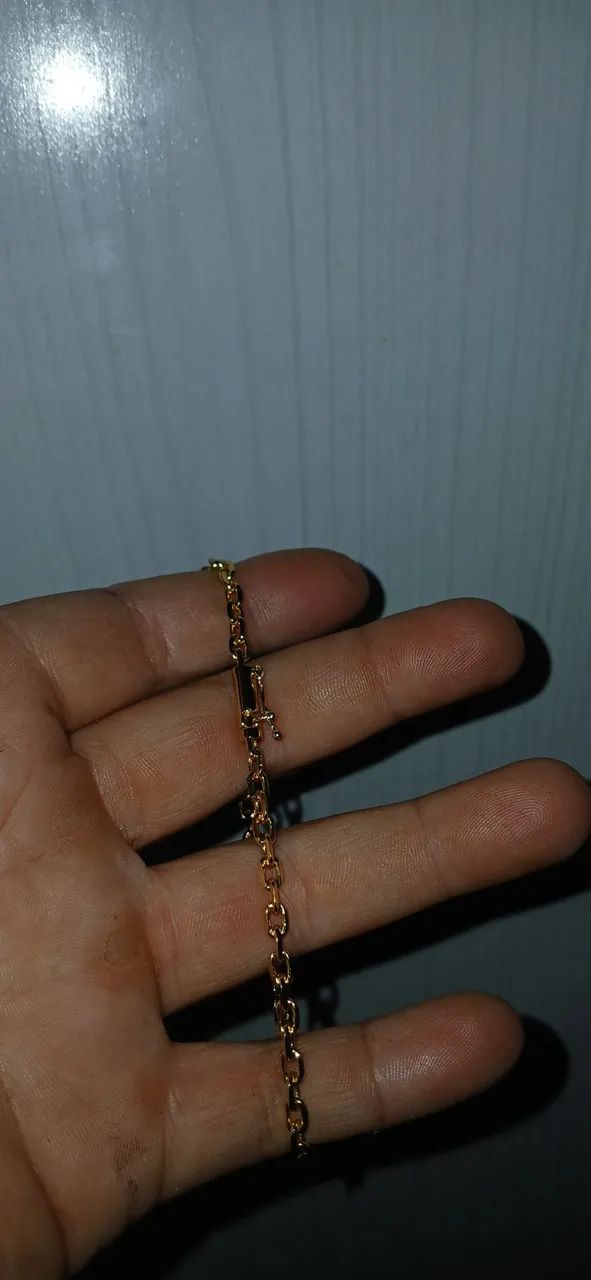 Pulseira Banhada a Ouro - Foto 3
