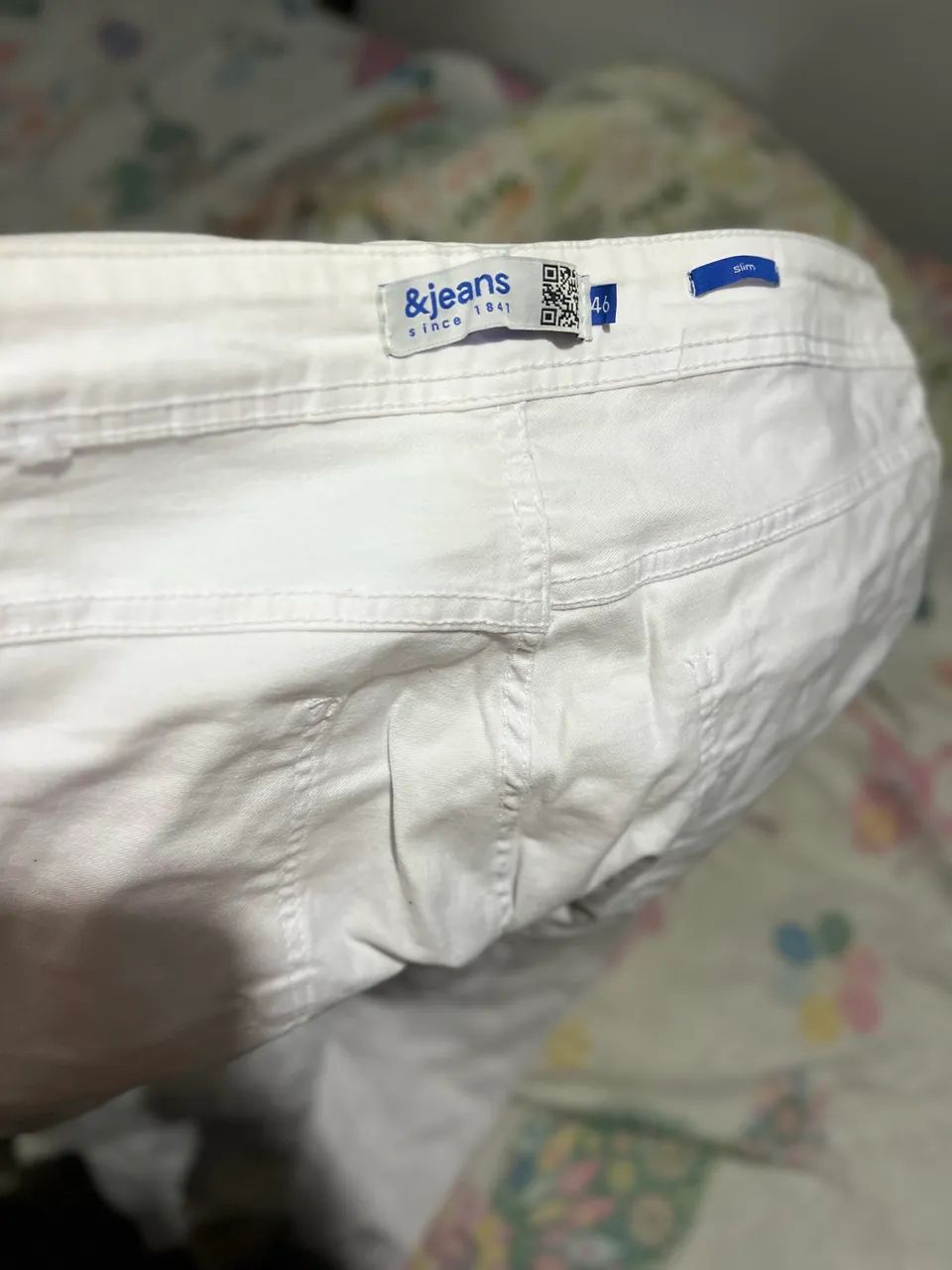 Calça branca nova 