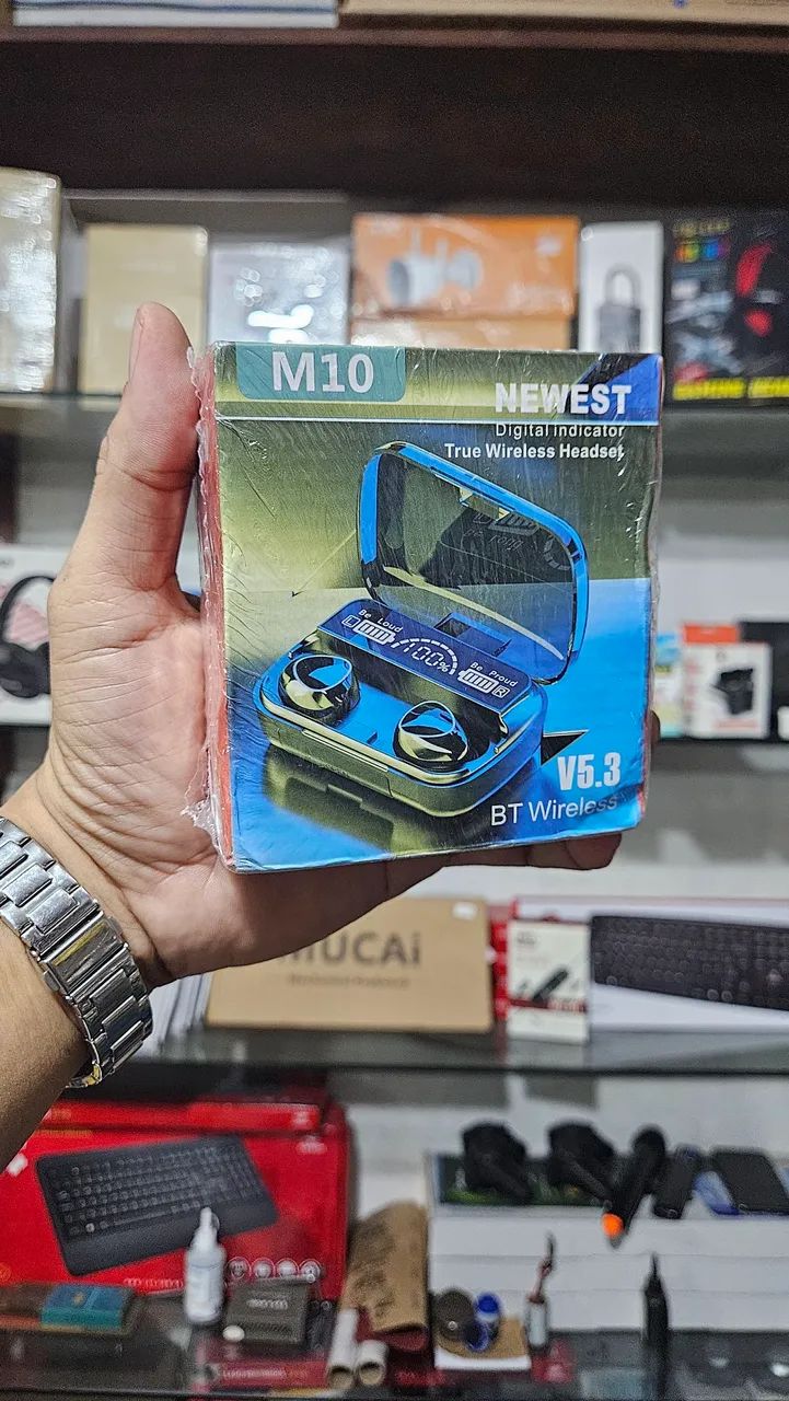 Fone de ouvido bluetooth m10 - Foto 2
