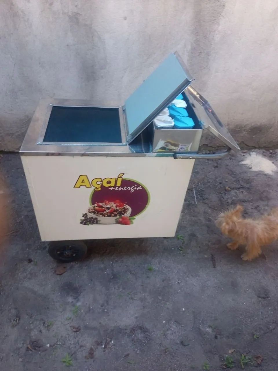 Carrinho de açaí 