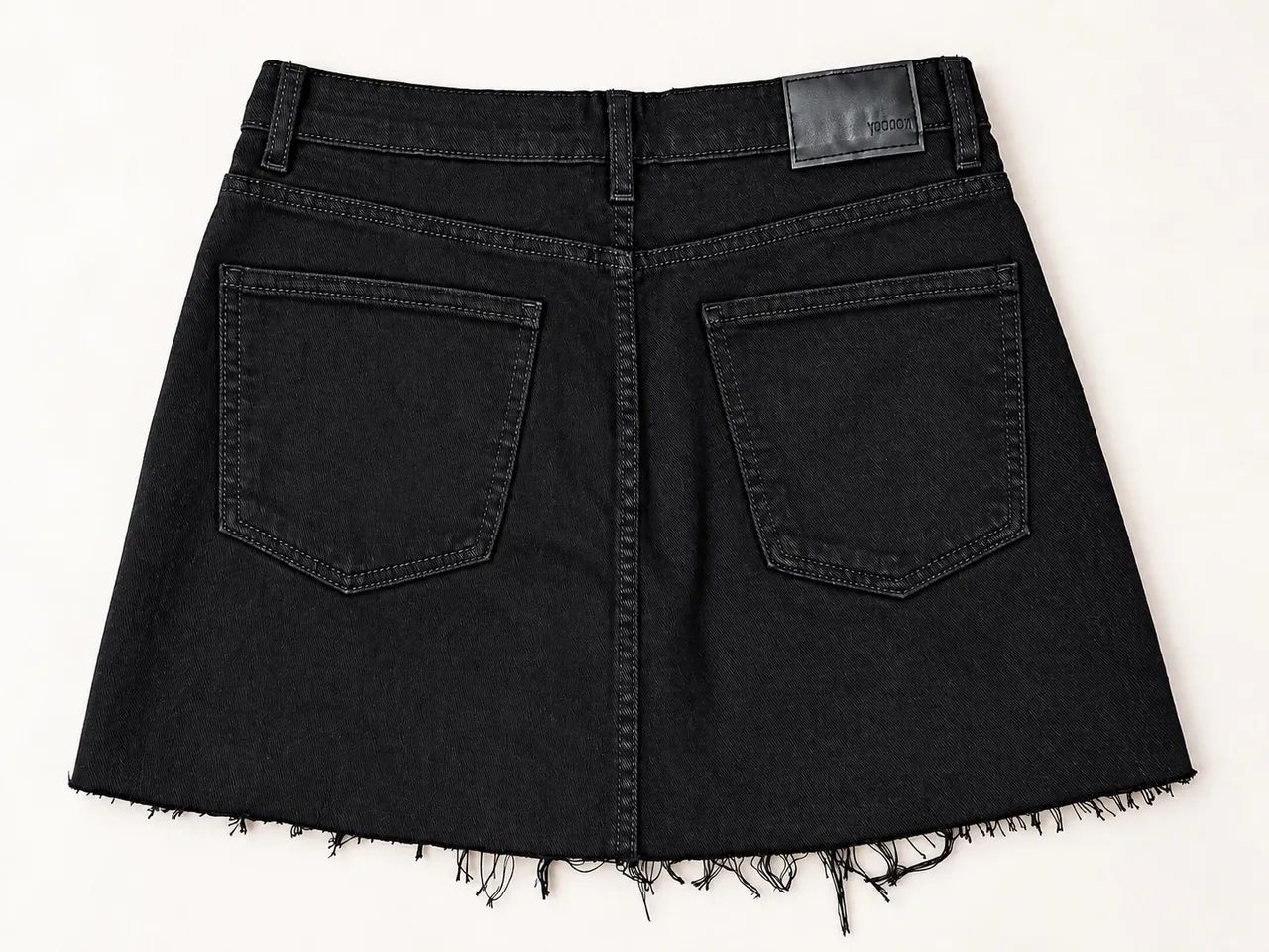 Saia jeans youcom preta 36 - Foto 2