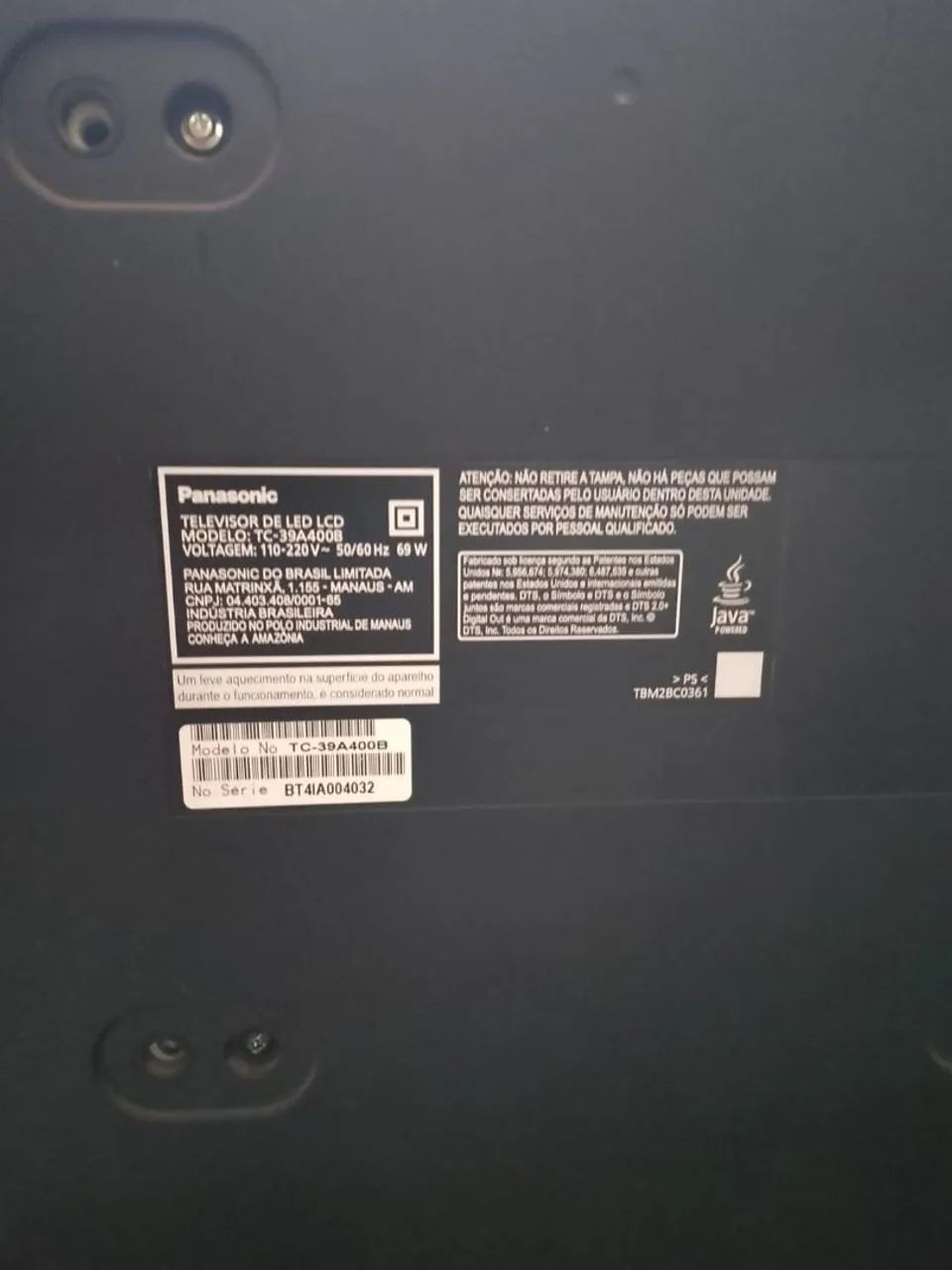 Tv Panasonic 39  - Foto 3