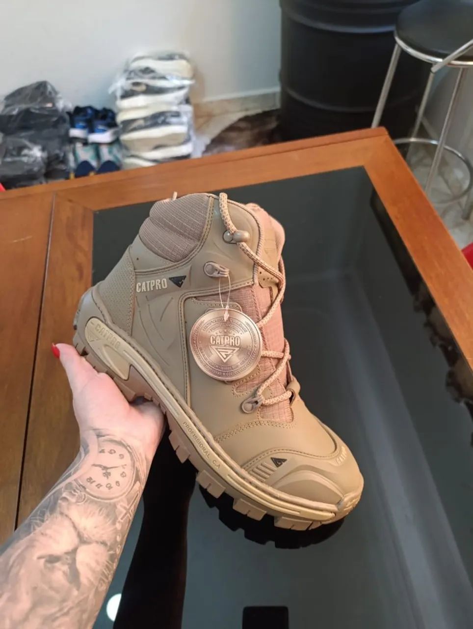 Bota ADV areia original 40