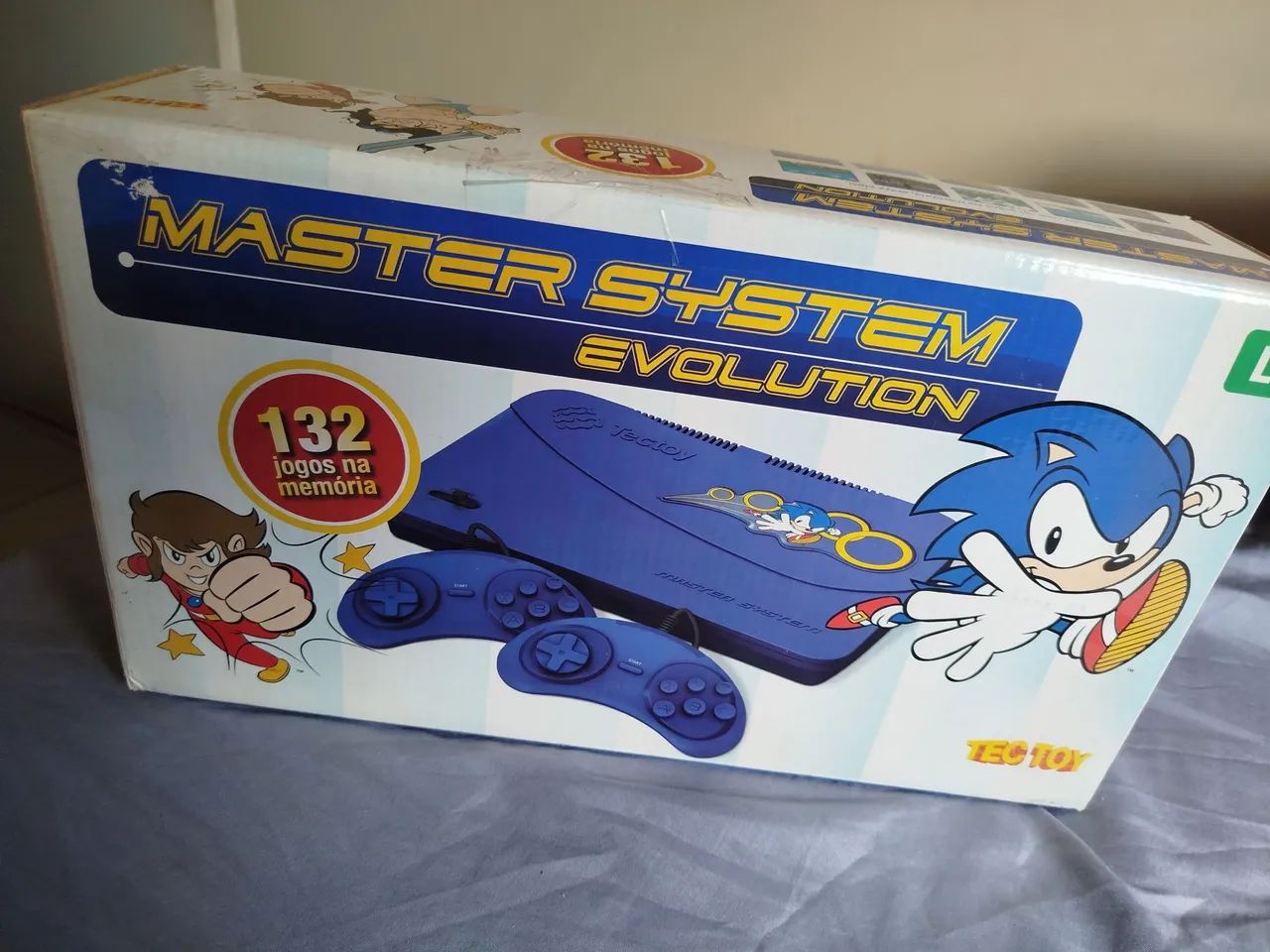 Master System Evolution Tectoy novo lacrado 