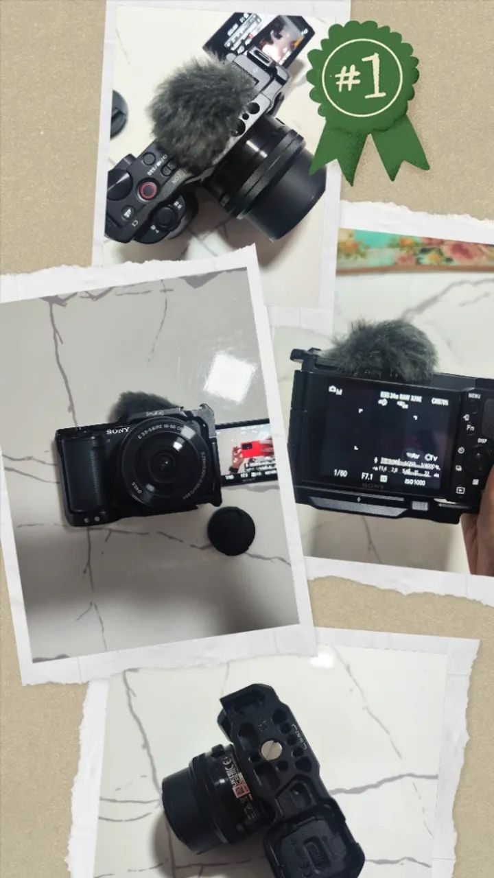 Câmera profissional Sony ZV-e10