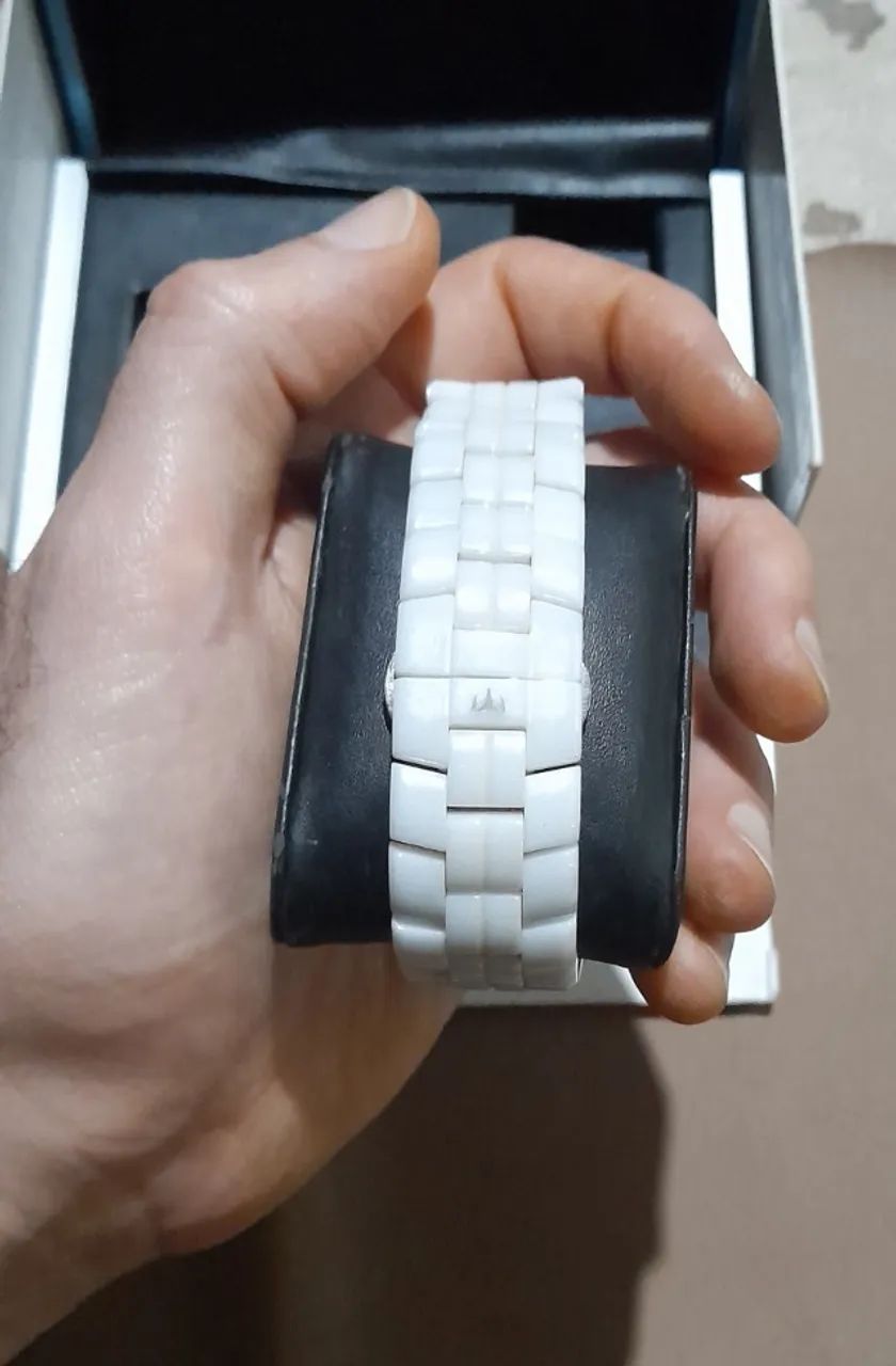 Relógio Technomarine Ceramic Branco - Foto 4