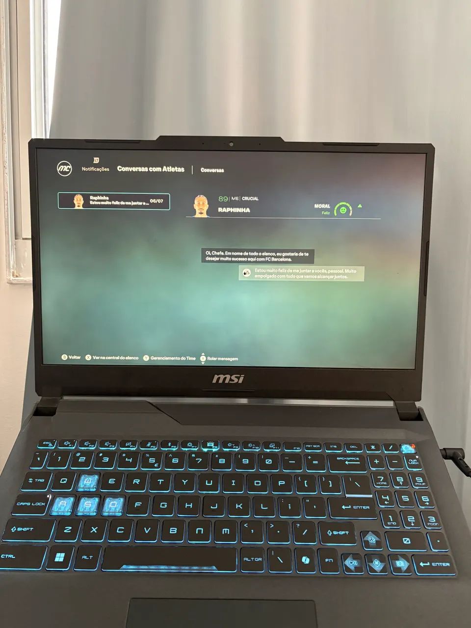 Notebook Gamer MSI CYBORG 15 A13V