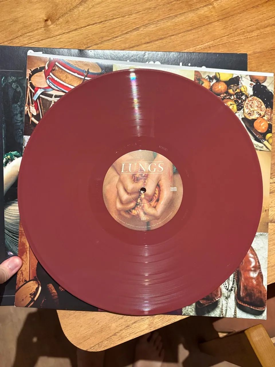 Lp Lungs Florence + the machine (vermelho) - Foto 3