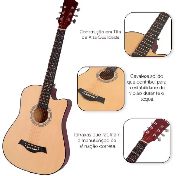 Violão acústico  - Foto 2