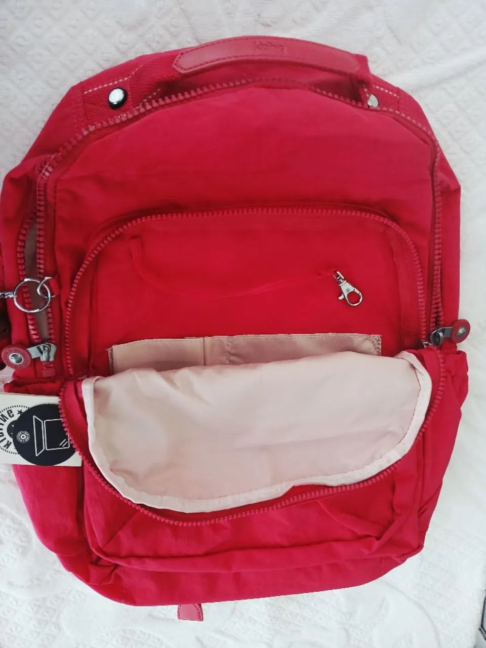 Mochila Kipling Soul Original NOVA - G - True Pink - Foto 3