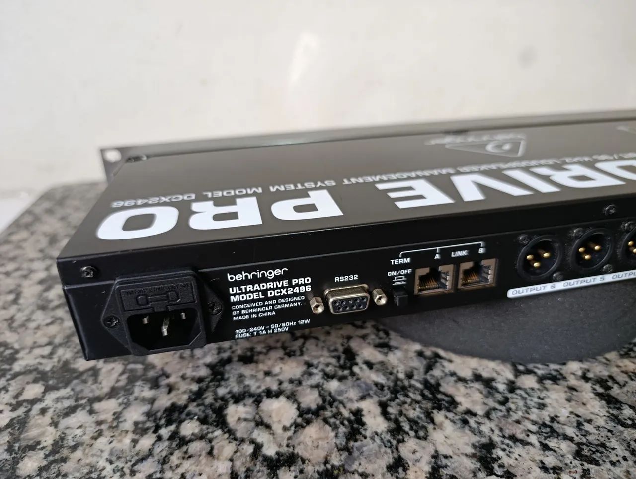 Processador digital Behringer dcx2496 - Foto 3