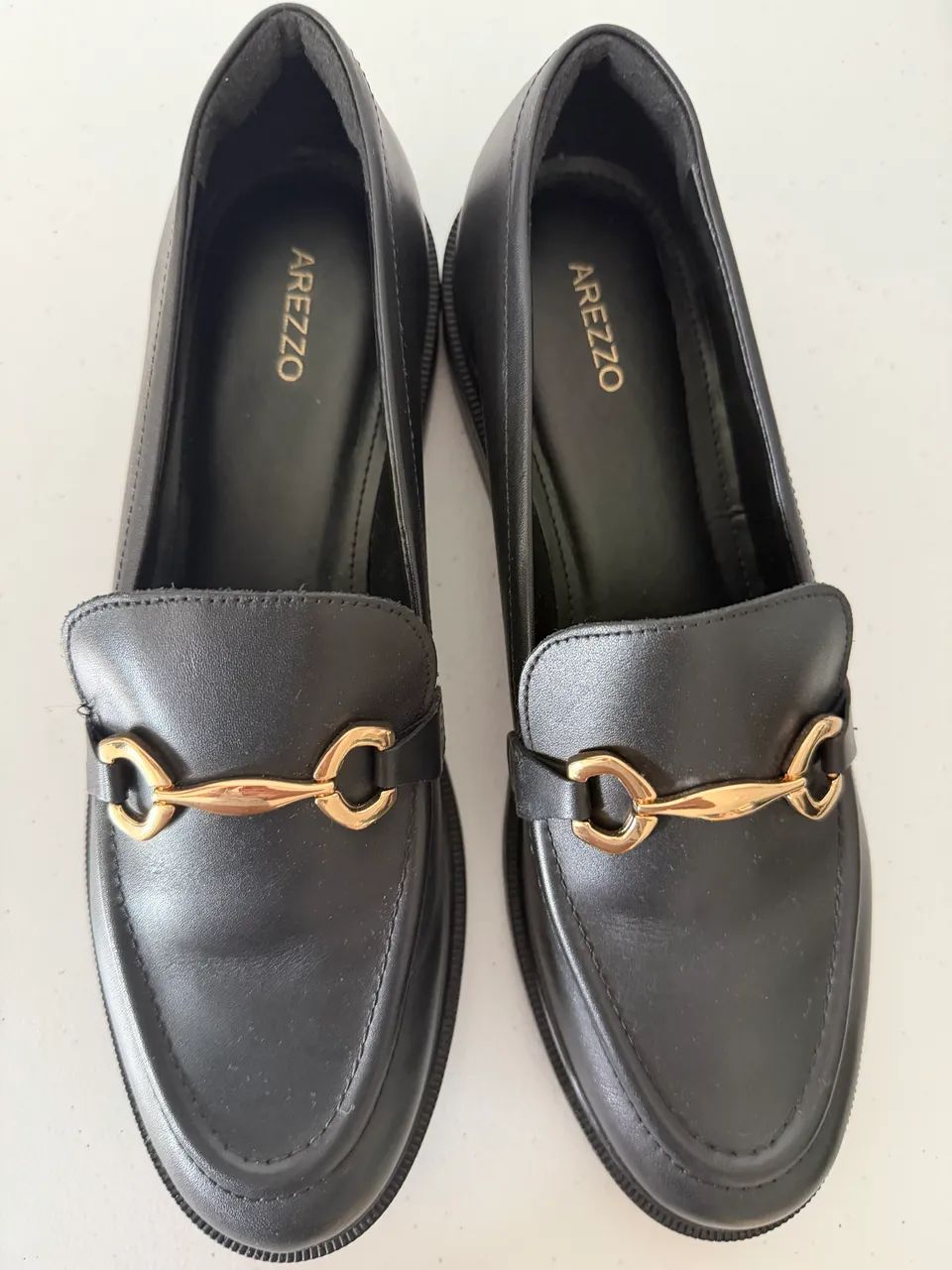 Mocassim Arezzo Preto - Nº 40 - Foto 2
