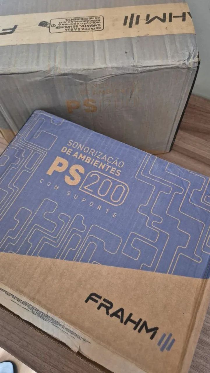 4 CAIXAS DE SOM FRAHM PS 200 - Foto 4
