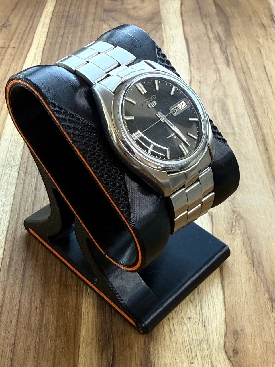 Relógio Seiko 5 Charcoal Grey * - 1981 - Foto 3