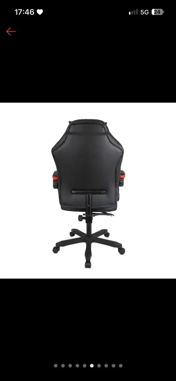 Cadeira gamer, praticamente nova - Foto 4