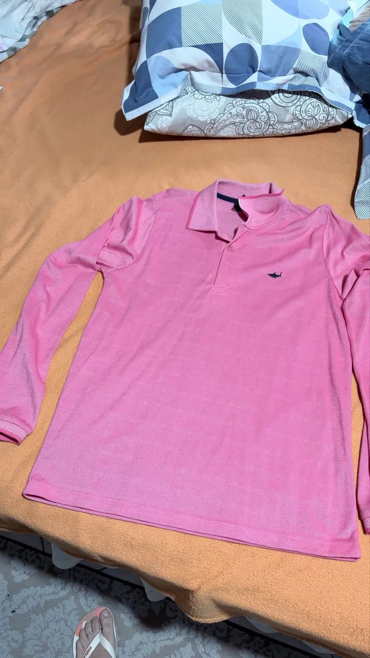 Camisa manga comprida masculina  - Foto 3