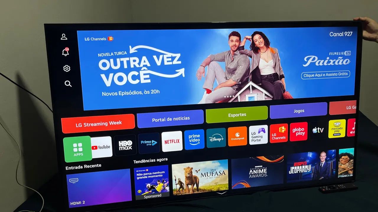 Vende-se TV LG  UHD 4k smart 60 polegadas  - Foto 2