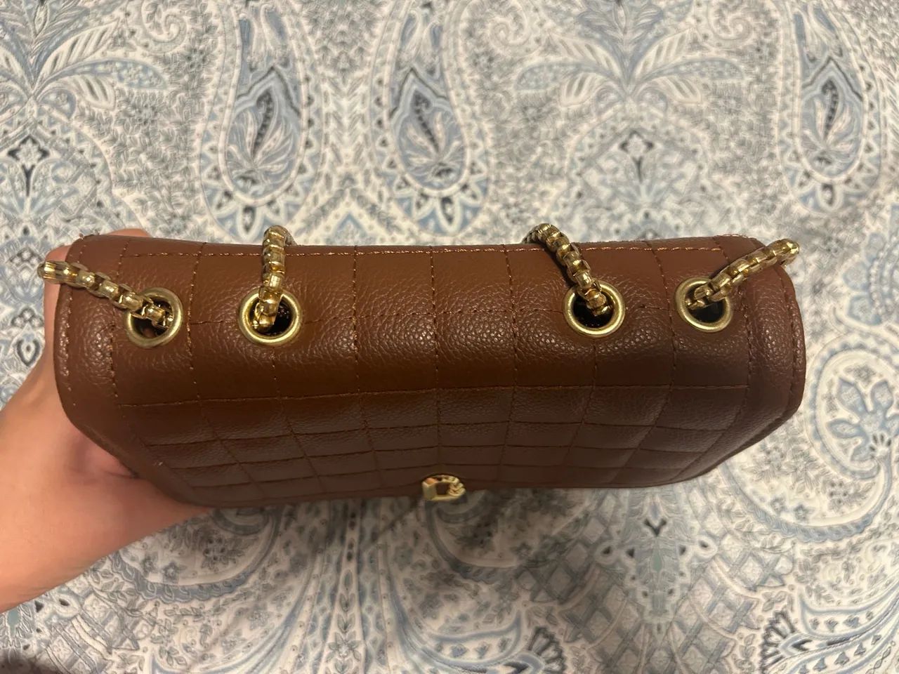 Bolsa marrom em perfeito estado  - Foto 2