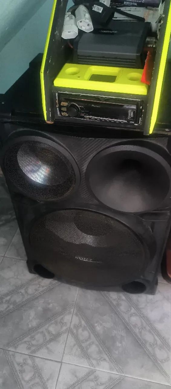 Paredão Doméstico Equivalente a 2 caixas Bob 