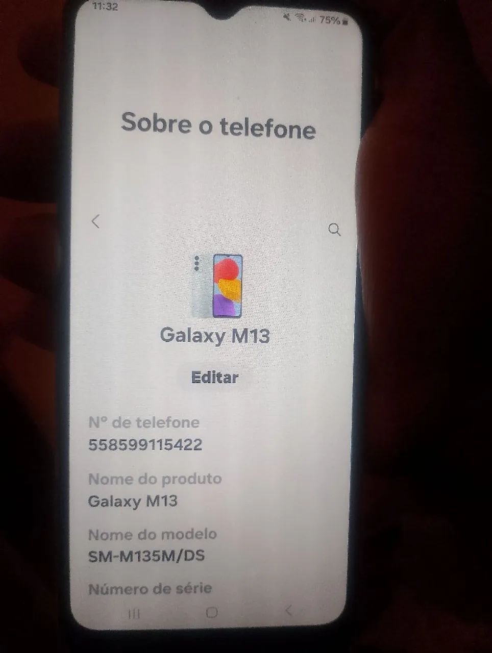 Celular Samsung Galaxy M13
