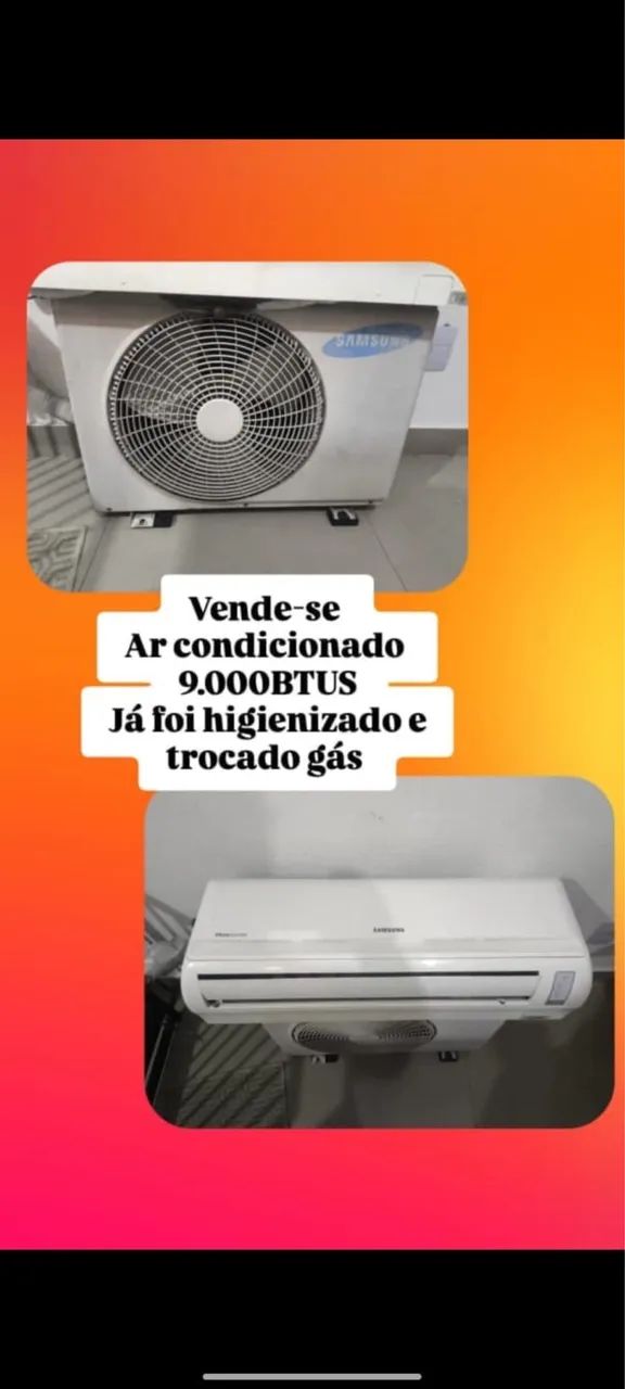 Ar condicionado 900 btus