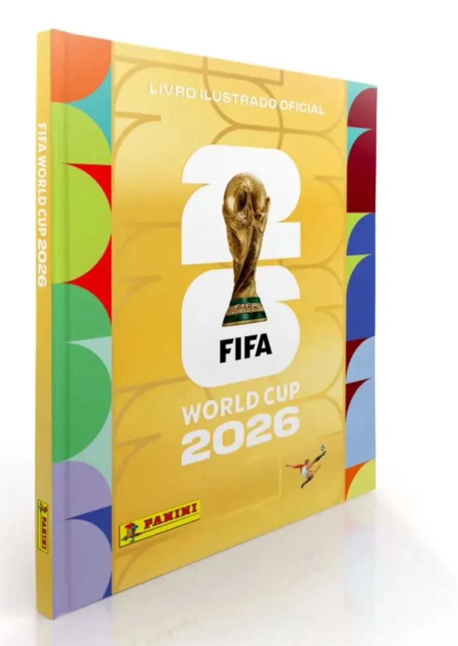 Album da copa completo capa dura dourado