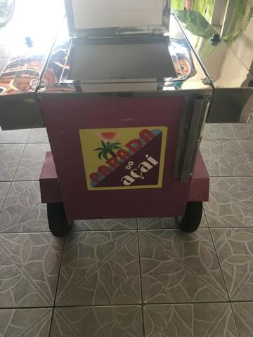 Carrinho para Açaí ou similares, 2 geladeiras - Foto 2