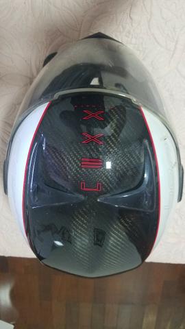 Capacete Nexx XR1-R Carbon Branco - Foto 4