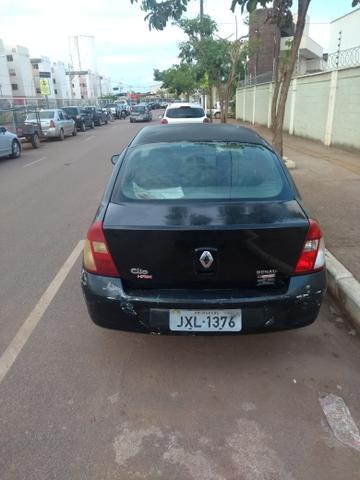 Renault Clio 06/07 vendo ou troco por moto