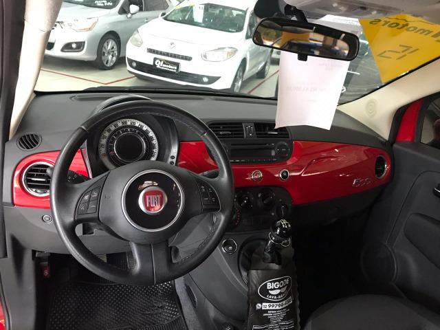 Fiat 500 Cult 1.4 Evo Flex 2015 38 mil km (Sport) - Foto 11