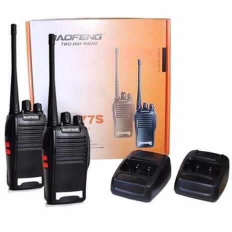 Radio Walk Talk Comunicador Baofeng Bf-777s até 4km 1 Par Radio 