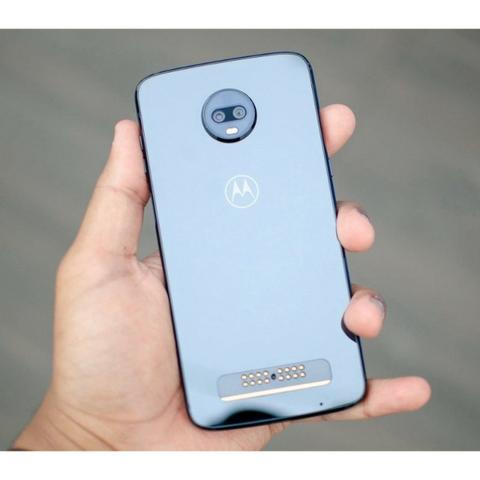Smartphone Motorola Moto Z3 Play XT1929-8 4GB+64GB Lte Dual Sim 6" Câm.12MP+5MP-Azul - Foto 2