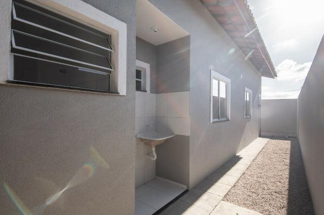 Casa com documentação gratis:2 quartos, 2 banheiros , suite master com espaço pra closet - Foto 16