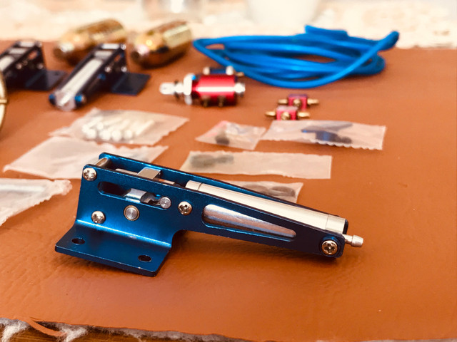 Trem de pouso retrátil pneumático para aeromodelos até 2.5kg - Foto 5