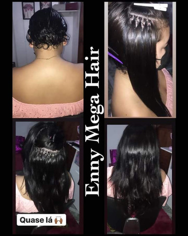 Aplicação e Manutenção de Mega Hair