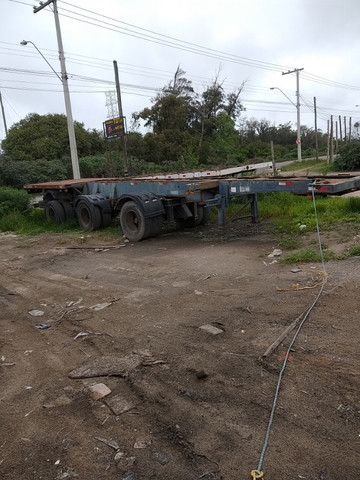 Scania 111s + carreta vanderleia porta container - Foto 4